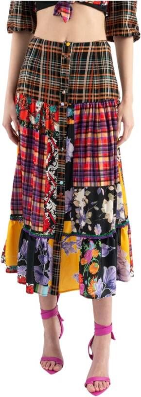 Akep Maxi Skirts Zwart Dames