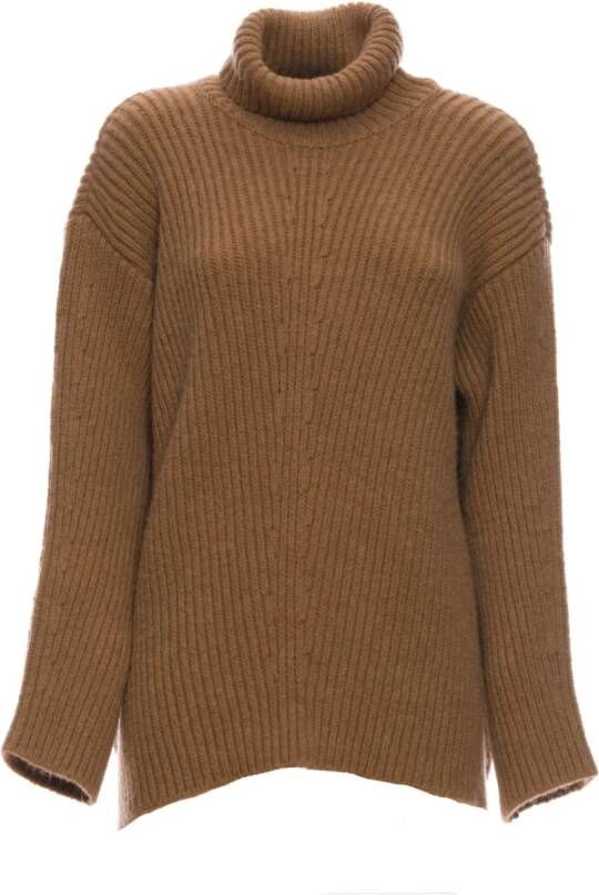 Akep Turtlenecks Beige Dames