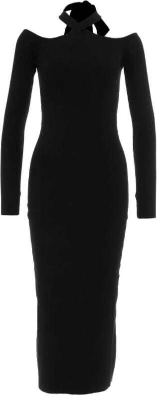 Akep Zwarte Jurk voor Dames Aw23 Collectie Zwart Dames