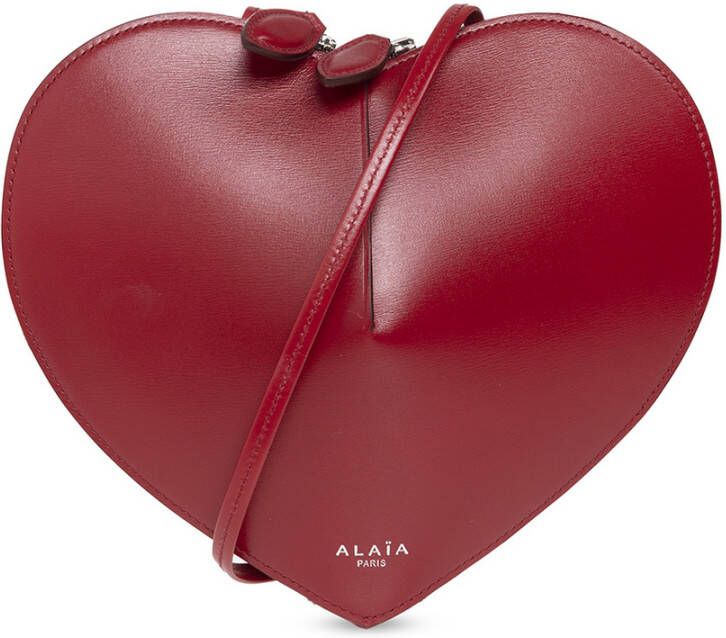 Alaia Crossbody bags Le Coeur in rood
