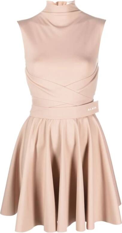 Alaïa Alaia Jurken Poeder Pink Dames