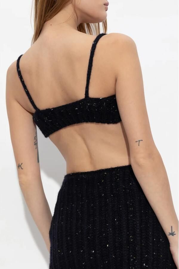 Alanui Crop top Blue Dames - Foto 4