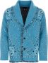 Alanui Geborduurde Cashmere Bandana Cardigan Meerkleurig Heren - Thumbnail 1