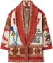 Alanui Willie and Road Roops Cardigan Multicolor Dames - Thumbnail 3