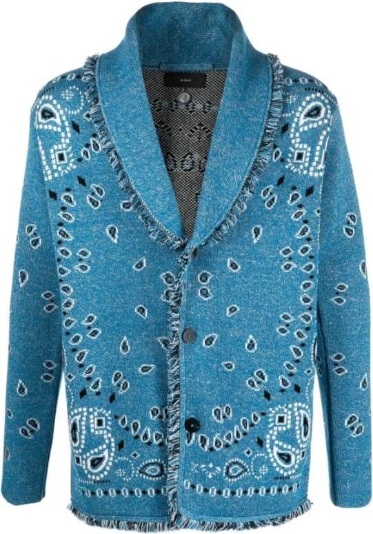 Alanui Shirts Clear Blue Blauw Heren