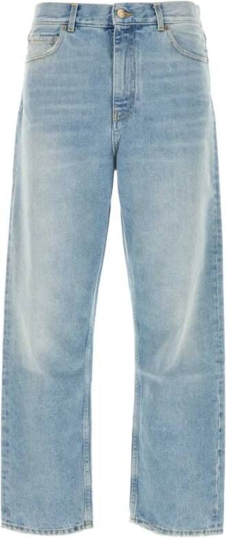 Alanui Klassieke Denim Straight Jeans Blue Heren