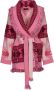 Alanui Roze Jacquard Cardigan met Franjezoom Pink Dames - Thumbnail 5