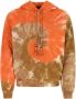 Alanui Tie-Dye Stretch Cotton Dreamin Sweatshirt Oranje Heren - Thumbnail 1
