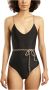 Albertine One-piece Zwart Dames - Thumbnail 1