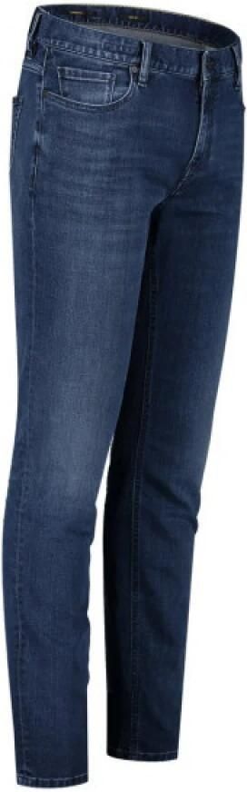 ALBERTO Heren Jeans 4237 1572 Slim Blauw - Foto 6