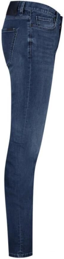 ALBERTO Heren Jeans 4237 1572 Slim Blauw - Foto 8
