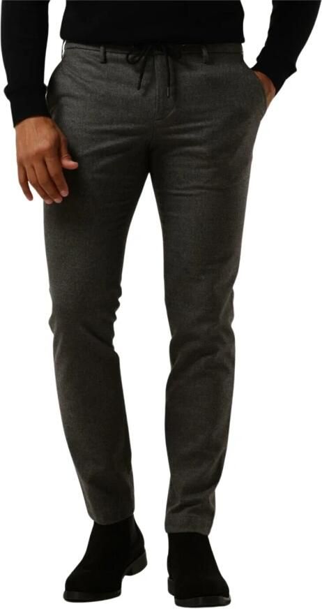 Alberto Grijze Katoenen Chino Broek Gray Heren - Foto 5