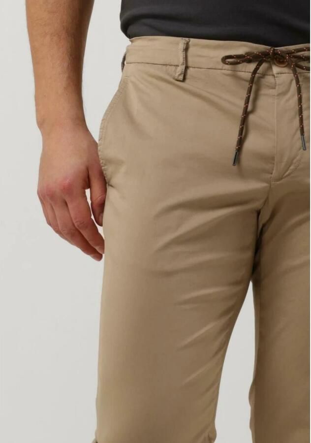 Alberto Regular fit stoffen broek met tunnelkoord model 'JUMP' - Foto 2