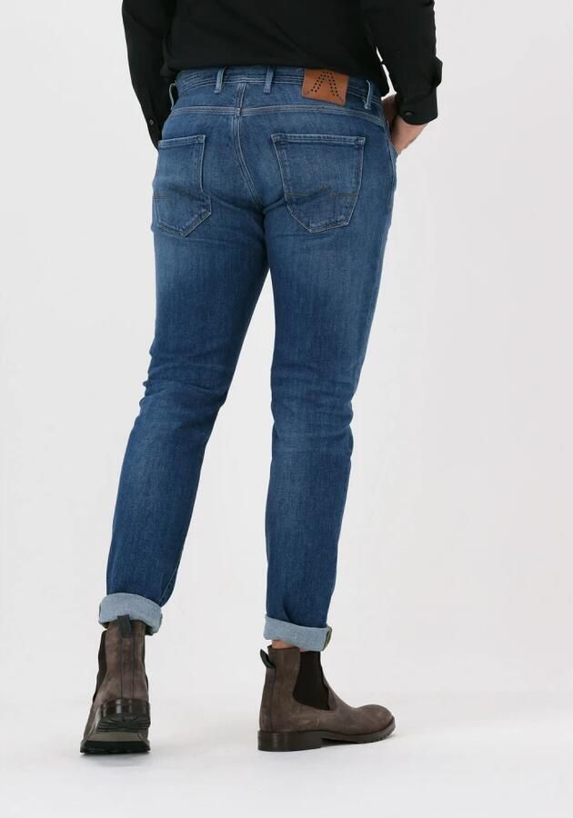 Blauwe Alberto Slim Fit Jeans Slim Organic Denim - Foto 2
