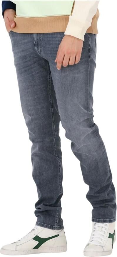 Alberto Slim Fit Heren Jeans Grijs Gray Heren - Foto 7