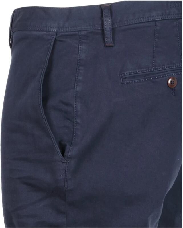 Alberto Slim Chino Blauwe Jeans met Uniek Design Blue Heren - Foto 5