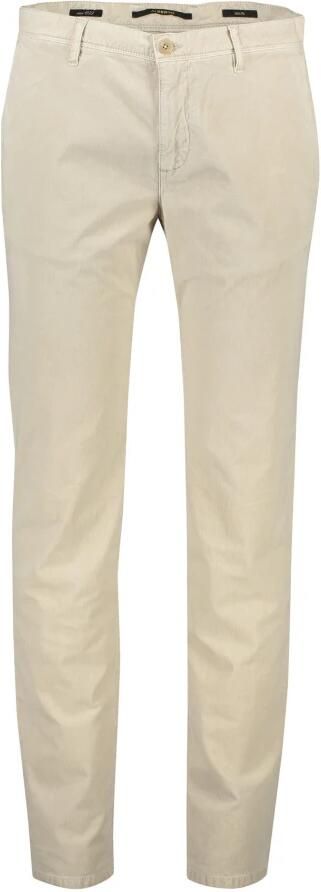 Alberto Ecru Corduroy Chino Broek Trendy Stijl Beige Heren