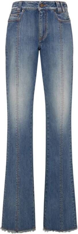 Alessandra Rich Flared Jeans Blauw Dames