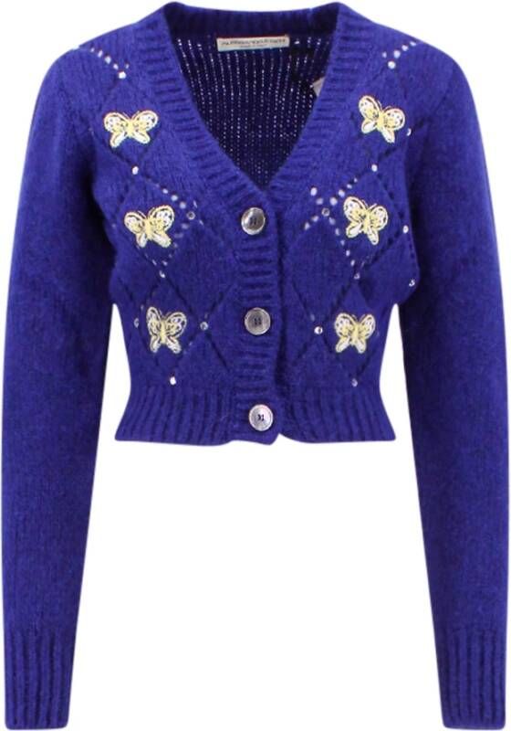 Alessandra Rich Knitwear Blauw Dames