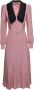 Alessandra Rich Maxi Dresses Roze Dames - Thumbnail 1
