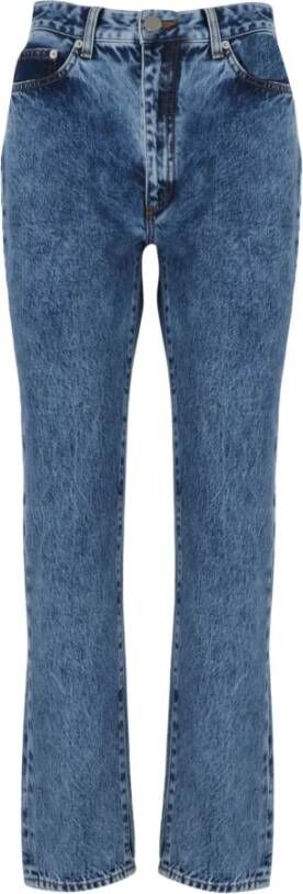 Alessandra Rich Rechte jeans Blauw Dames