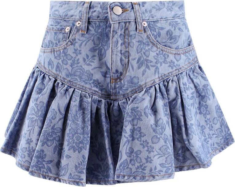 Alessandra Rich Short Skirts Blauw Dames