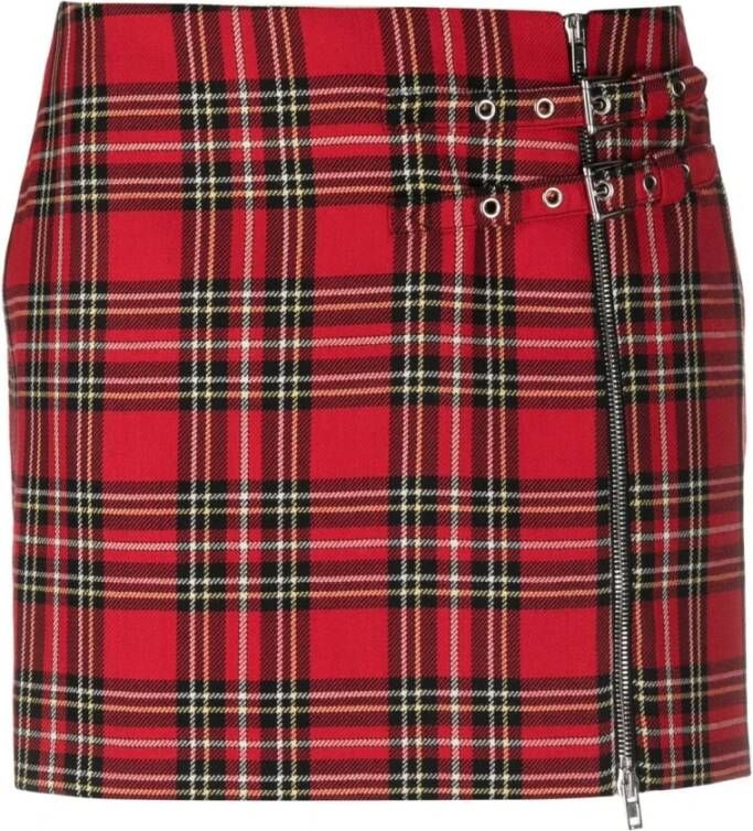 Alessandra Rich Short Skirts Rood Dames