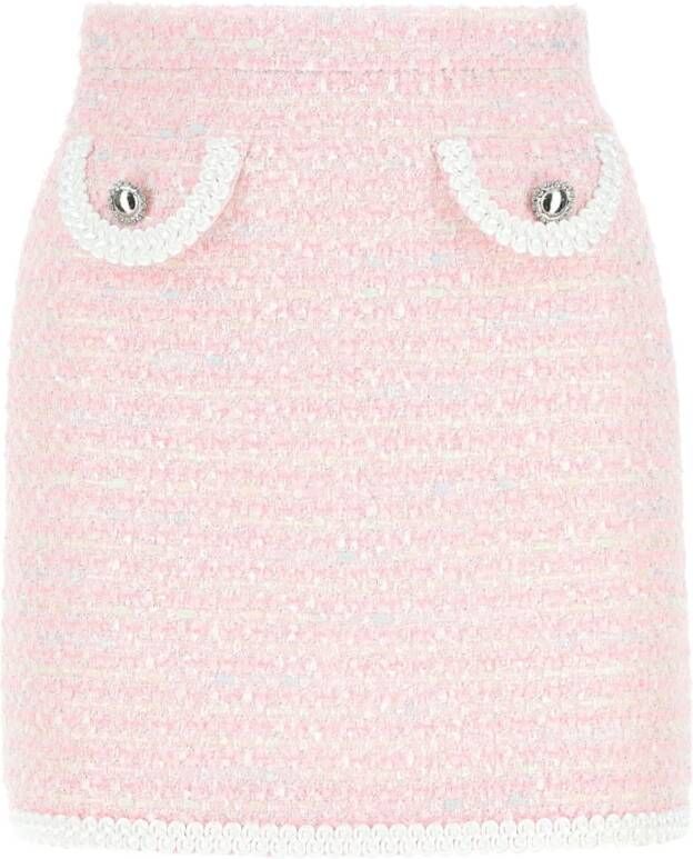 Alessandra Rich Short Skirts Roze Dames