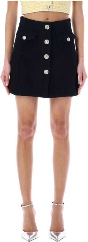 Alessandra Rich Short Skirts Zwart Dames