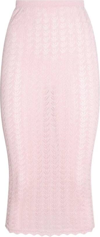 Alessandra Rich Skirts Pink Roze Dames