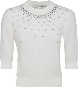 Alessandra Rich Sweater Wit Dames