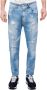 Alessandro Dell'Acqua Slim-fit Jeans Blauw Heren - Thumbnail 1