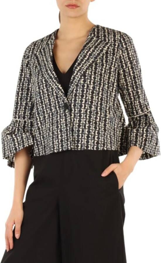 Alessia Santi Blazers Blauw Dames