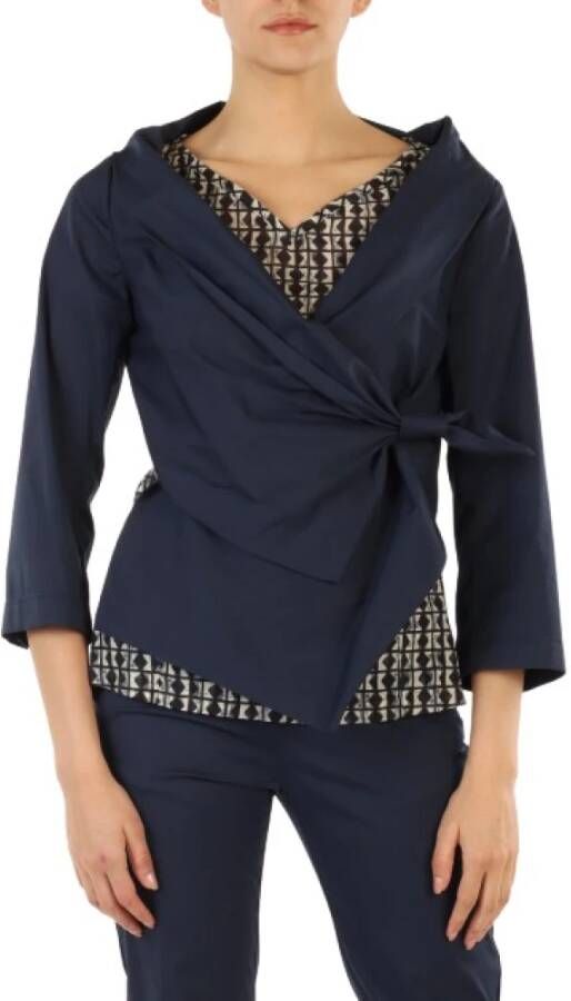 Alessia Santi Blazers Blauw Dames