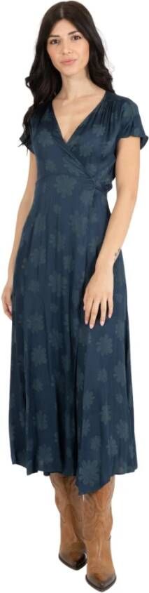 Alessia Santi Midi Dresses Blauw Dames
