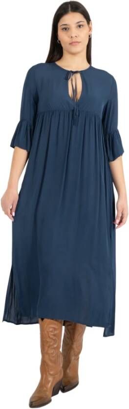 Alessia Santi Midi Dresses Blauw Dames