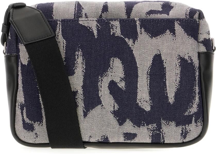 Alexander mcqueen Denim Camera Schoudertas Blauw Multicolor Heren - Foto 2