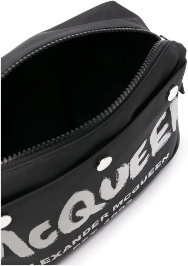Alexander mcqueen Shoppers Camera Crossbody Polyester Black in zwart - Foto 5