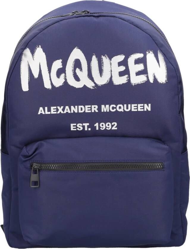 alexander mcqueen Backpacks Blauw Unisex