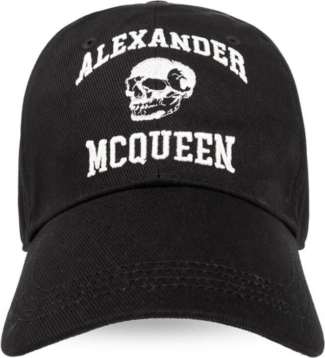 Alexander mcqueen Baseball Cap van Black Heren