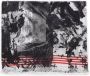 Alexander mcqueen Zwart Collage Biker Skull Sjaal Black Heren - Thumbnail 1