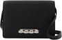 Alexander mcqueen Zwarte Leren Vier Ring Tas Cross Body Stijl Black Dames - Thumbnail 1