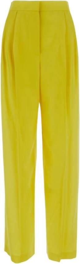 Alexander mcqueen Broek vrouwenkleding Yellow Dames