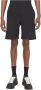 Alexander mcqueen Korte katoenen shorts met trekkoord in de taille en zijstrepen Zwart Heren - Thumbnail 1