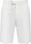 Alexander mcqueen Casual witte shorts met geplooide voorkant White Heren - Thumbnail 1