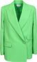 Alexander mcqueen Dit jas met dubbele rijsten van heeft een eigentijdse snit Groen Dames - Thumbnail 1