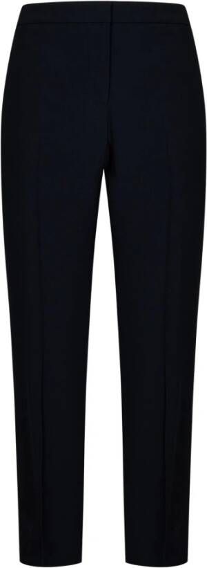Alexander mcqueen Elegante zwarte sigarettenbroek Aw23 Zwart Dames