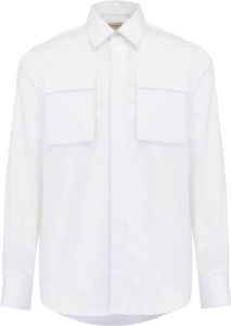 Alexander mcqueen Exquise Wit Overhemd voor de Moderne Gentleman Wit Heren