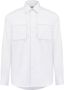 Alexander mcqueen Exquise Wit Overhemd voor de Moderne Gentleman White Heren - Thumbnail 1