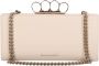 Alexander mcqueen Four Ring Case beige bag by ; innovative exciting uncompromising adjectives that best define the brand style Beige Dames - Thumbnail 1